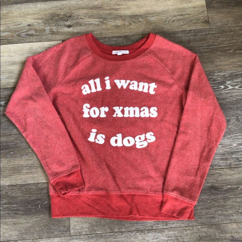 Holiday loungewear sweatshirt